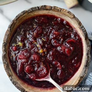 Decadent Cabernet Roasted Cranberry Sauce 19 Cabernet Roasted Cranberry Sauce