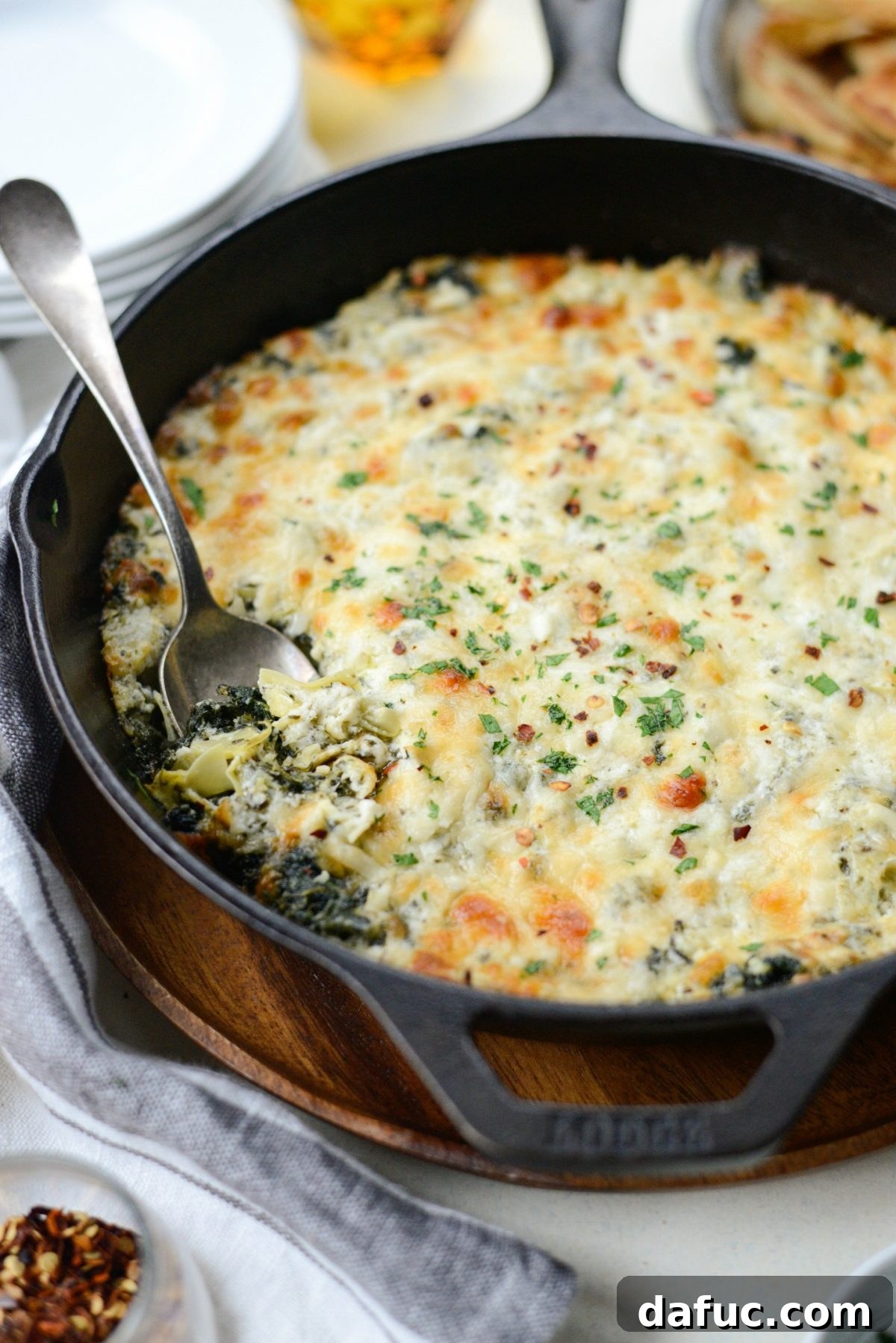 Four Cheese Spinach Artichok