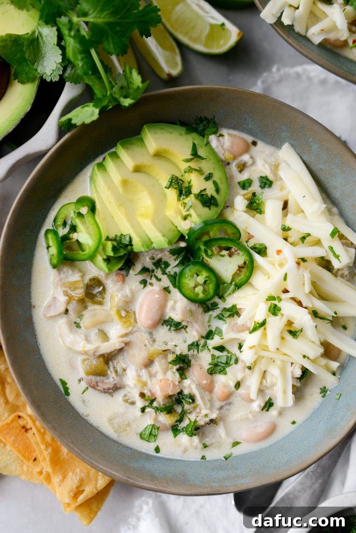 Velvety White Chicken Chili 18 White Chicken Chili