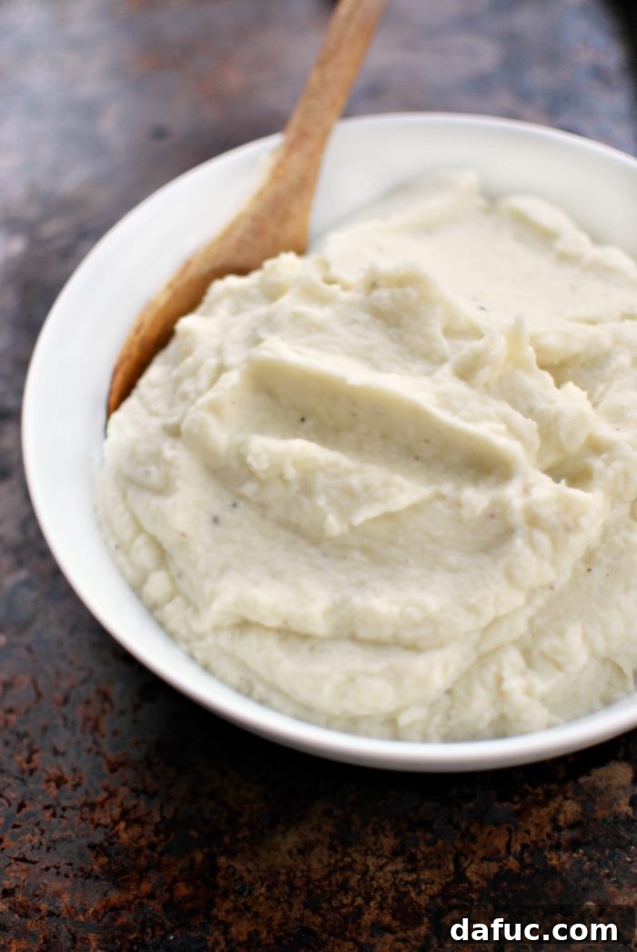 Velvet Cauliflower Cloud 2 Creamy Whipped Cauliflower Mash