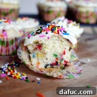 Homemade Funfetti Cupcakes