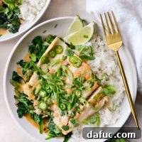 Thai Coconut Curry Poached Barramundi