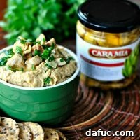 Grilled Artichoke Hummus
