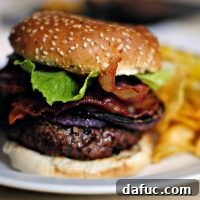 The Black and Bleu Burger