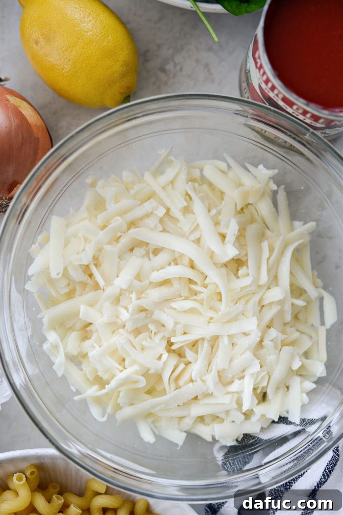 shredded three cheese