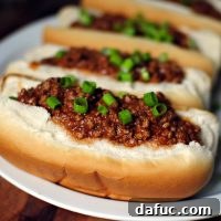 Lunch Lady Sloppy Joes, a cheesy twist on a classic recipe