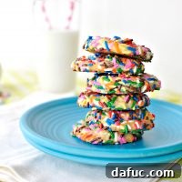 Chocolate Chip Sprinkle Cookies