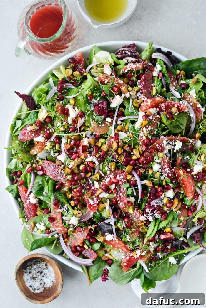 Vibrant Blood Orange Pistachio Feta Salad 3 Blood Orange Pistachio Salad with Feta