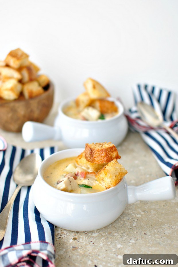 Fish Chowder www.SimplyScratch.com #seafood #recipe
