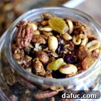 Finished PB&J Granola