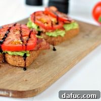 Bacon, Tomato + Avocado Smashed Toast