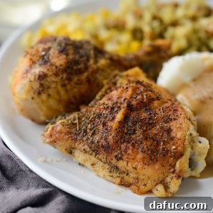 Homestyle Baked Chicken with Gravy