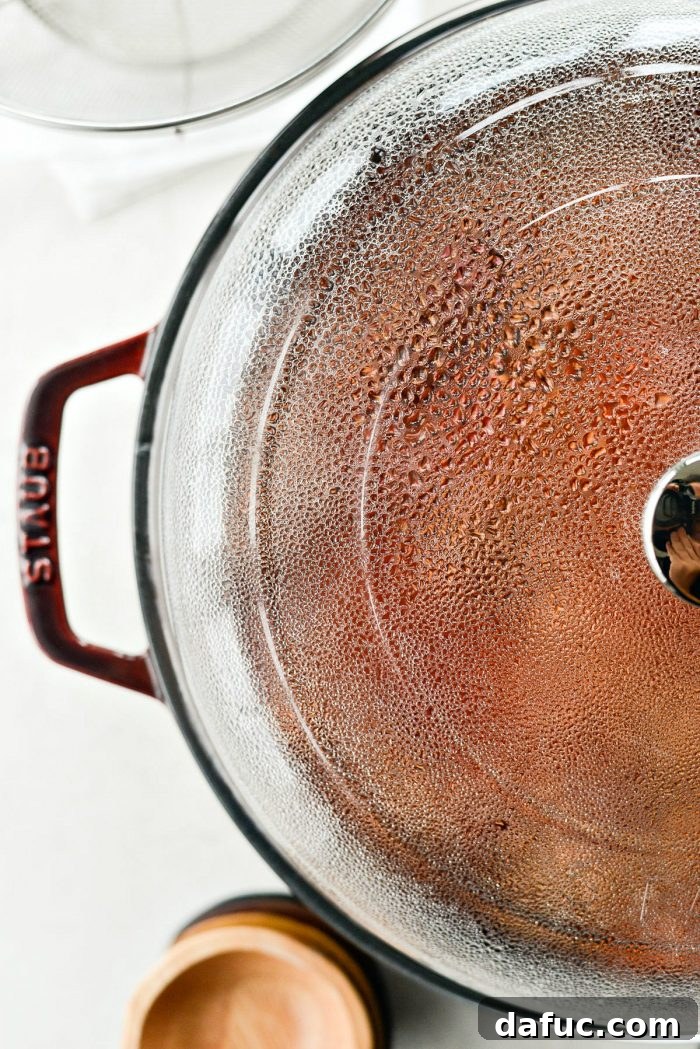 Effortless Weeknight Beef Chili 9 cover and simmer