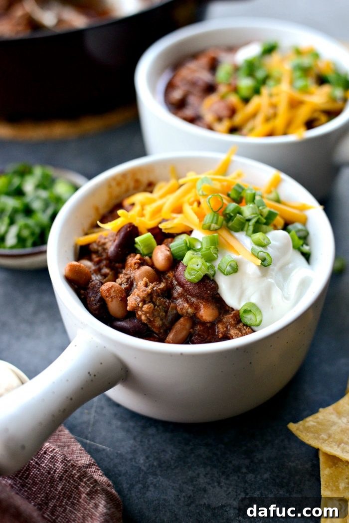 Effortless Weeknight Beef Chili 12 Easy Beef Chili Recipe