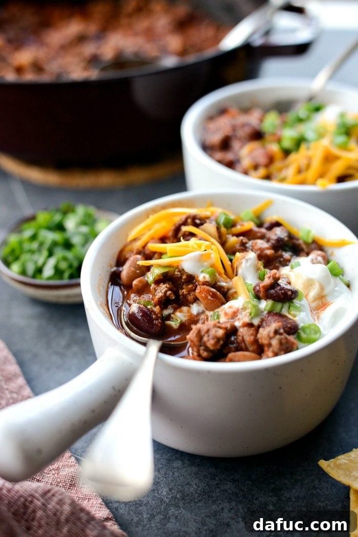 Effortless Weeknight Beef Chili 13 Easy Beef Chili Recipe
