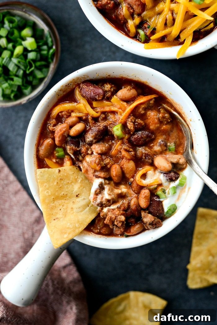 Effortless Weeknight Beef Chili 15 Easy Beef Chili Recipe