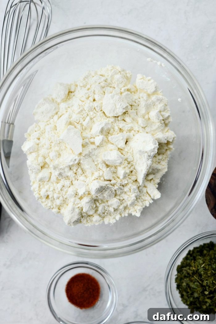 Craft Your Signature Ranch Blend 5 Measuring dry buttermilk for the Homemade Ranch Dressing Mix.