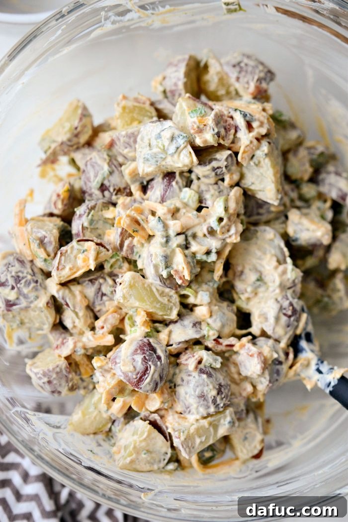 Combined Southwest Potato Salad