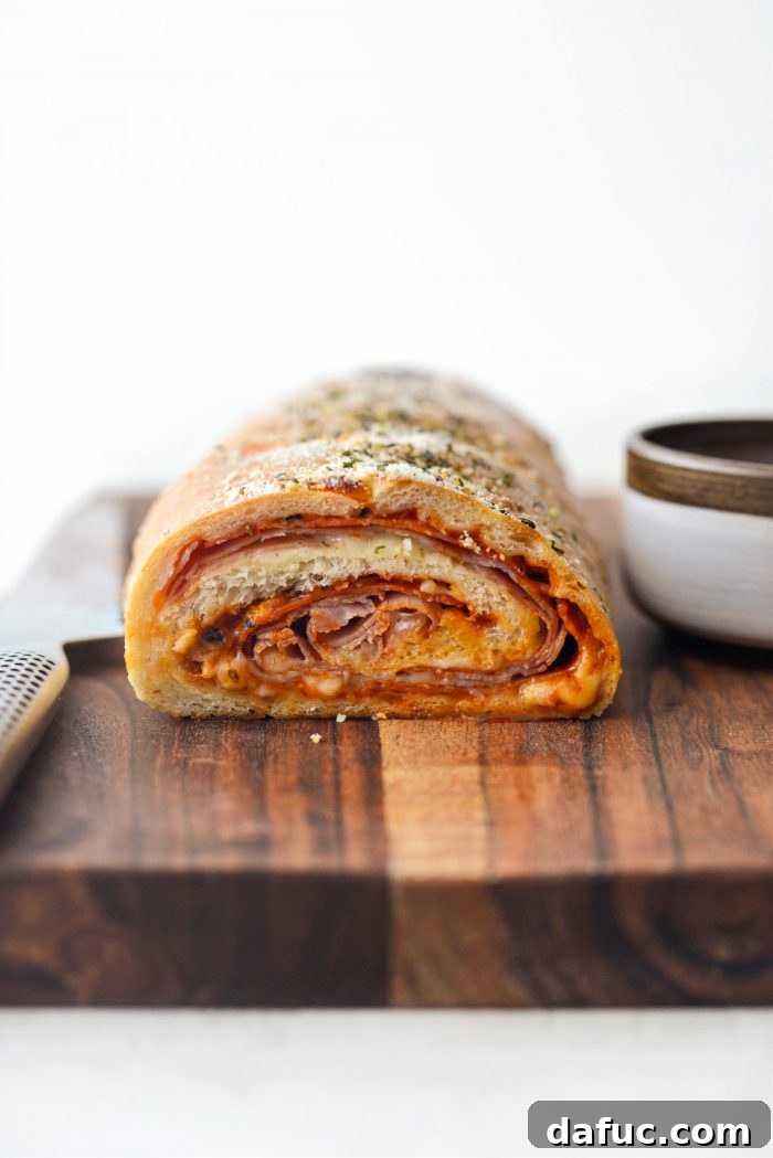 From Scratch Stromboli 25 inside of Homemade Stromboli