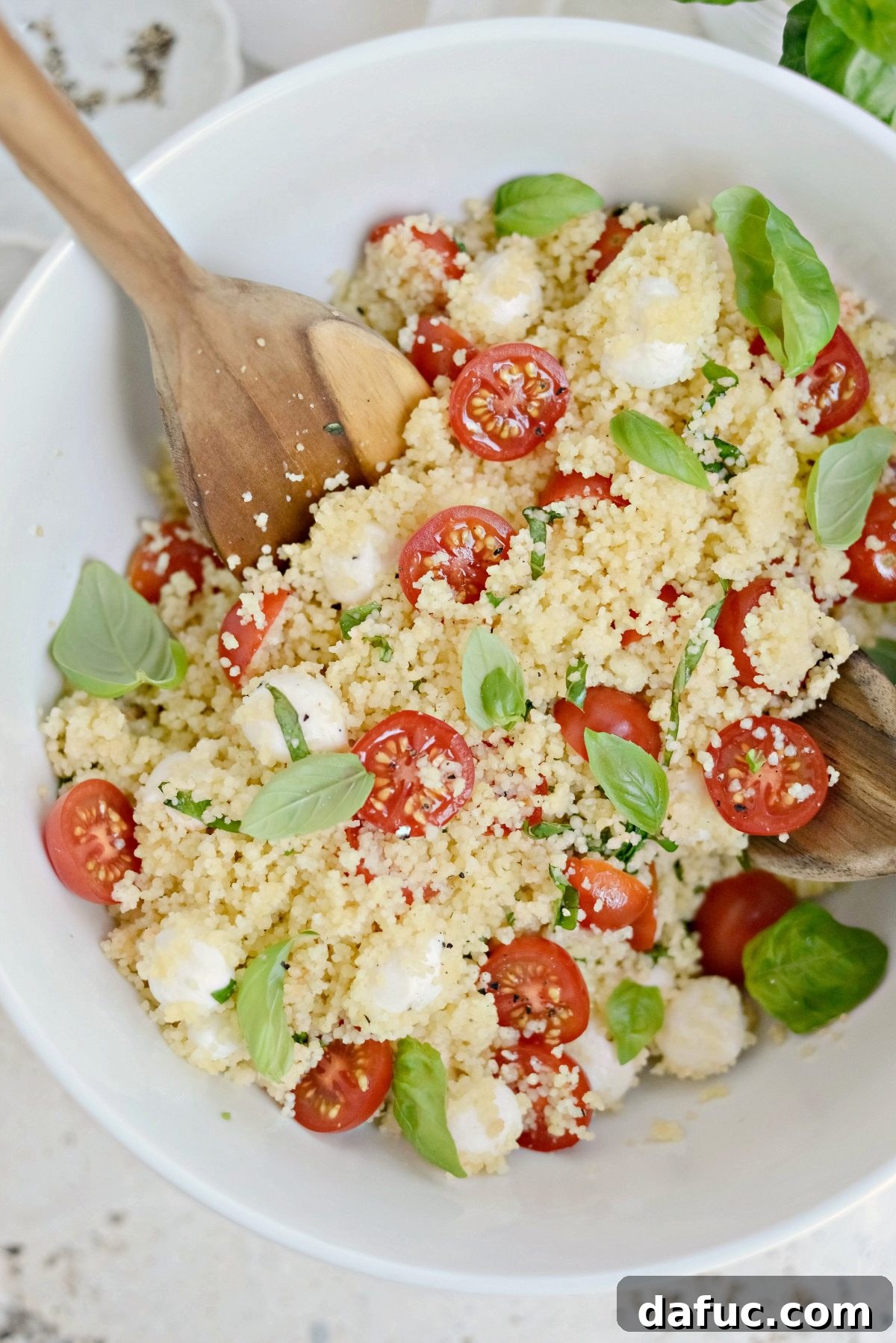 Vibrant Caprese Couscous 2 Vibrant Caprese Couscous Salad, a perfect summer dish