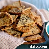Everything Seasoned Pita Crisps 18 Everything Baked Pita Chips Recipe Image