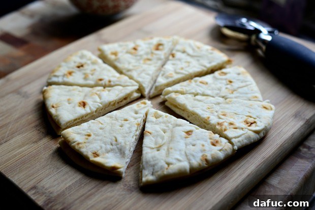 Everything Seasoned Pita Crisps 8 Package of pocket-less pita bread for crispy chips