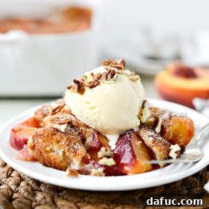 Brown Butter Peach Cobbler