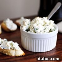 Bright Lemon Basil Ricotta 2 Homemade Lemon Basil Ricotta on a serving board