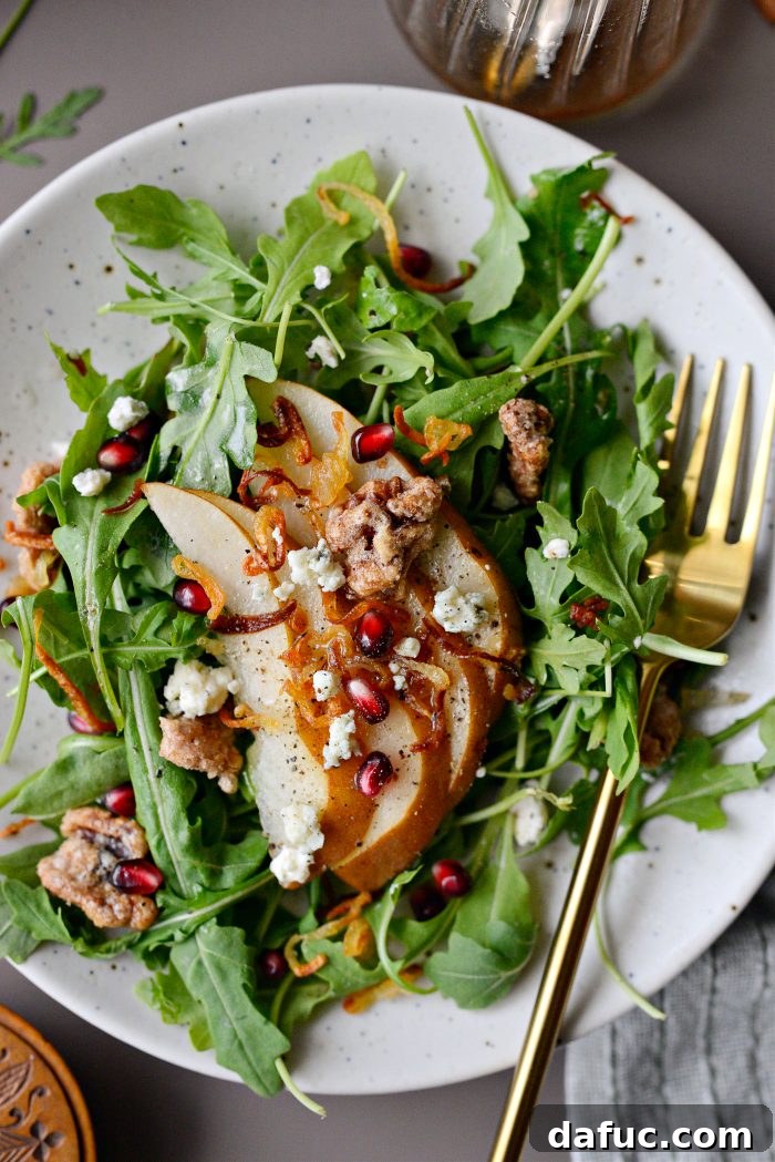 Golden Pear Walnut Medley 11 Pear and Walnut Salad