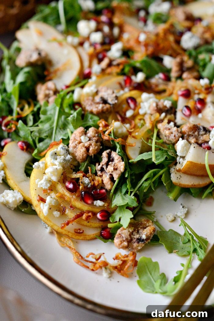 Golden Pear Walnut Medley 12 Pear and Walnut Salad