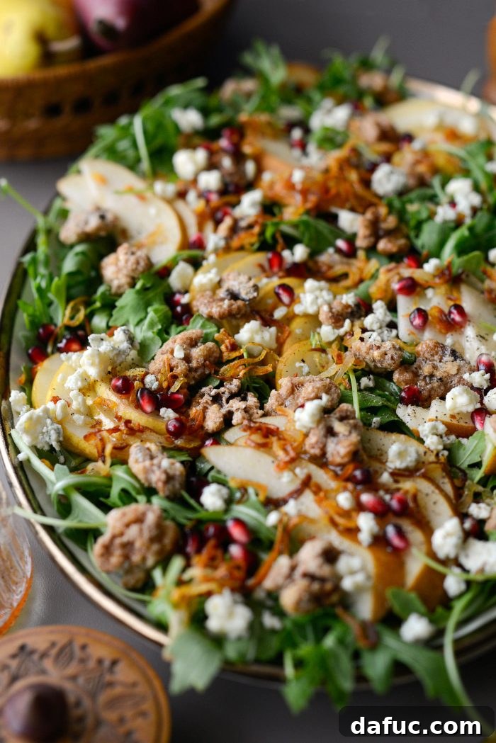 Golden Pear Walnut Medley 3 Pear and Walnut Salad