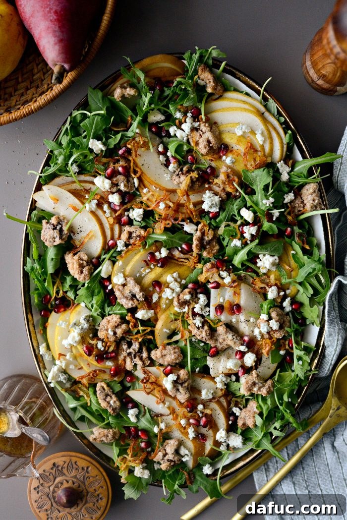 Golden Pear Walnut Medley 8 Pear and Walnut Salad