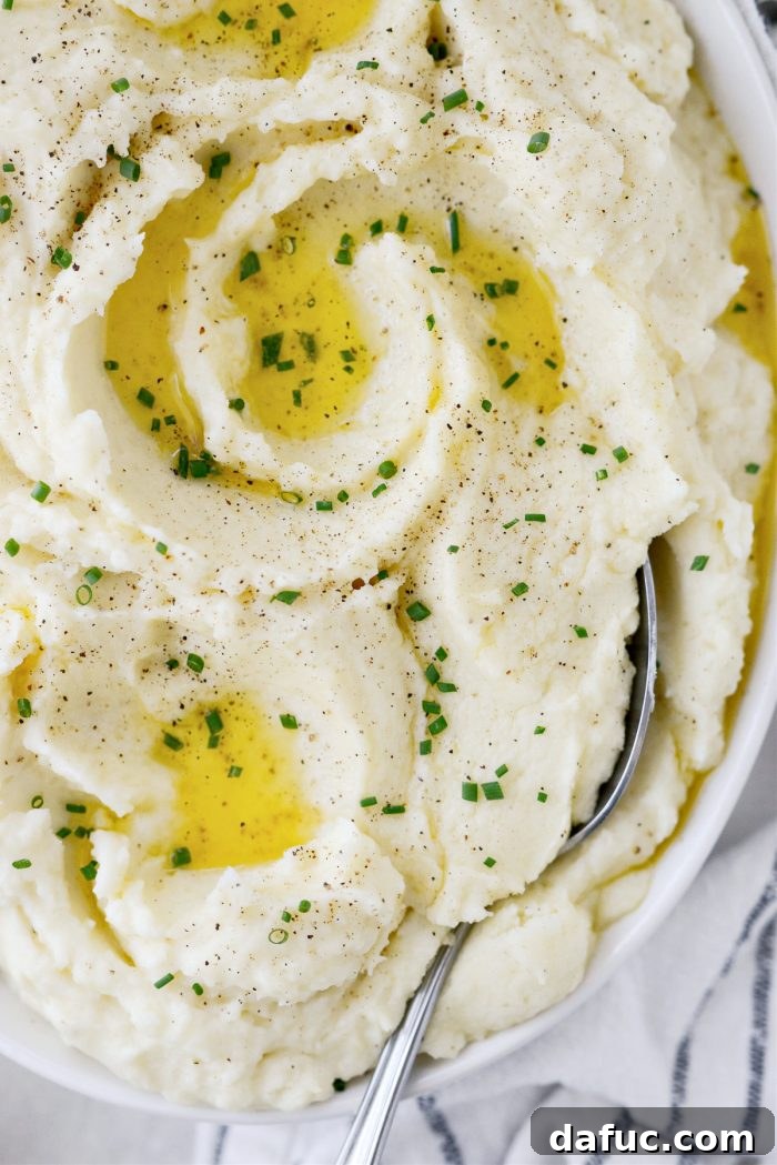 Heirloom Mashed Potatoes 24 Creamy Mashed Potatoes Recipe - another angle of the perfectly creamy mashed potatoes