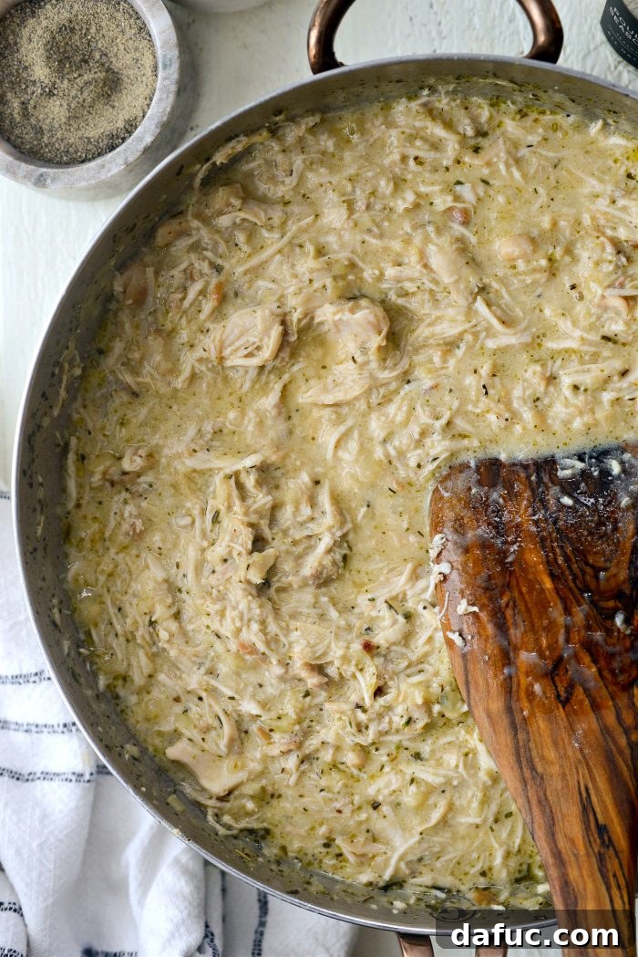 Hearty Turkey Skillet 17 Finished Turkey Slop in skillet
