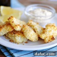 Crispy Baked Fish Nuggets