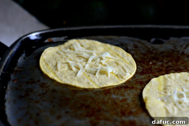 Corn, Poblano + Onion Yellow Corn Quesadillas l SimplyScratch.com (12)