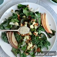 Winter Pear and Fennel Salad with Robust Greens and Gorgonzola 2 Winter Kale and Beet Greens Salad