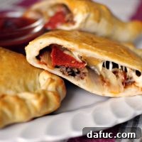Homemade Pizza Calzones