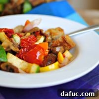 Smoky Summer Panzanella 2 Grilled Vegetable Panzanella