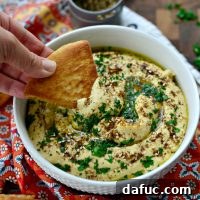 Mediterranean Zaatar Roasted Garlic Hummus 2 Za'atar Roasted Garlic Hummus
