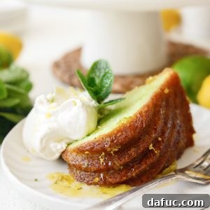 Lemon Lime Bundt Cake
