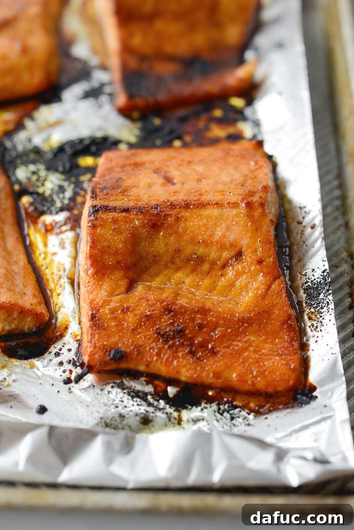 Broil Salmon 2 to 3 Minutes More
