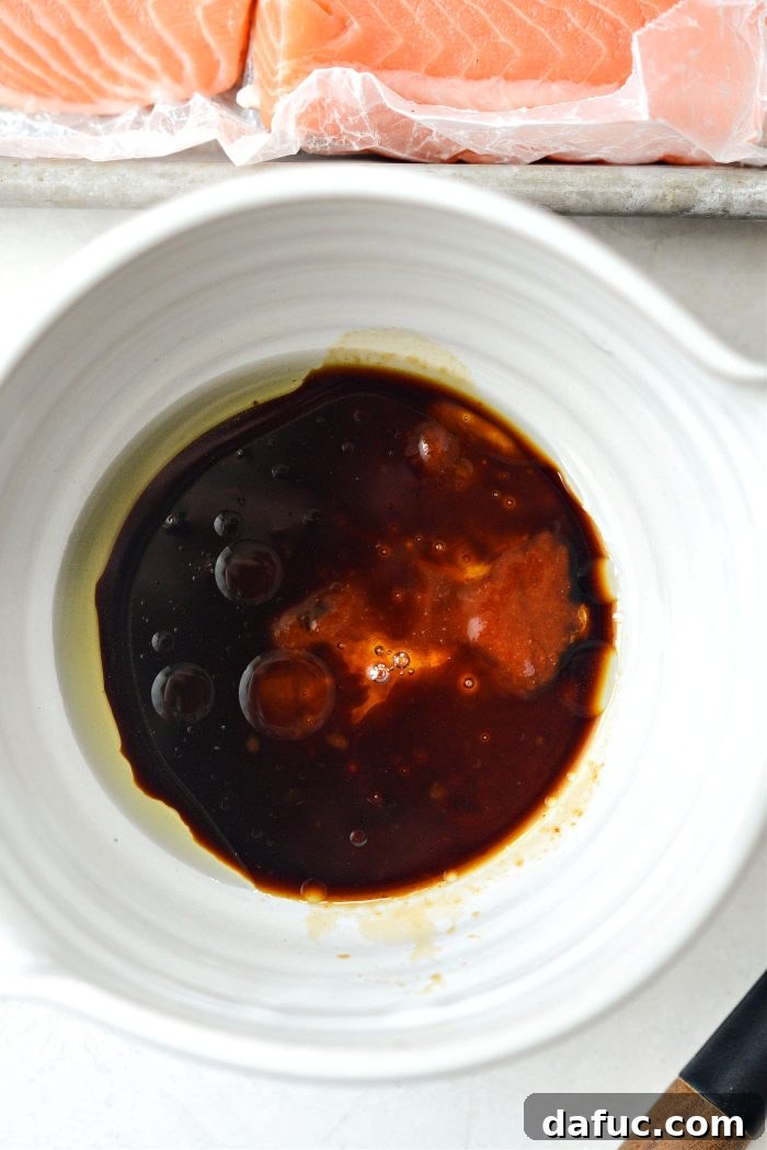 Glaze Ingredients in Bowl