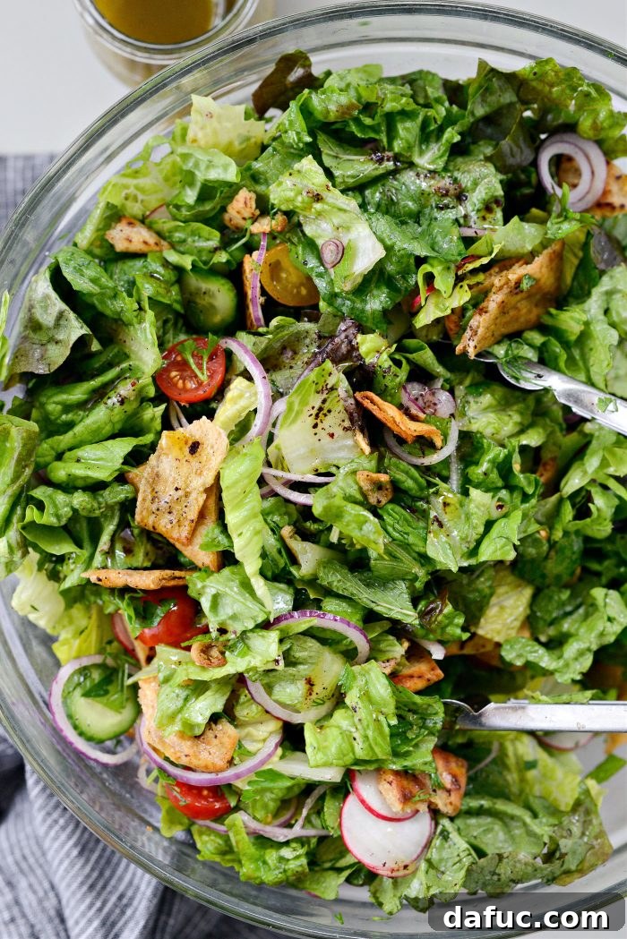 Levantine Garden Crunch 11 Toss Once More to Combine Salad