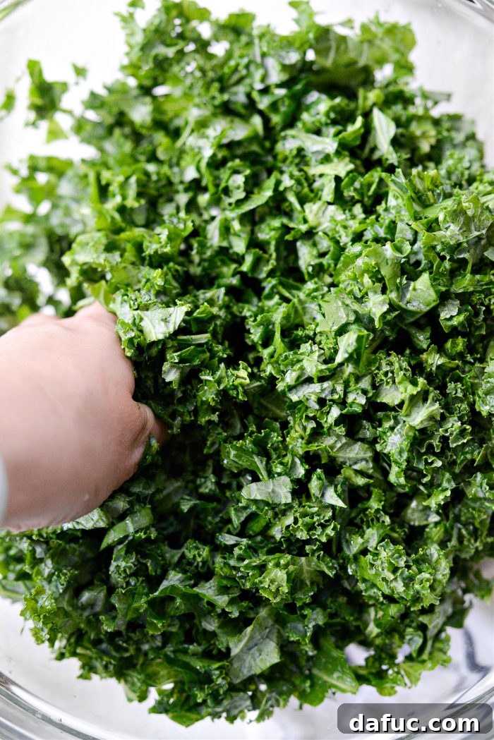 massage kale