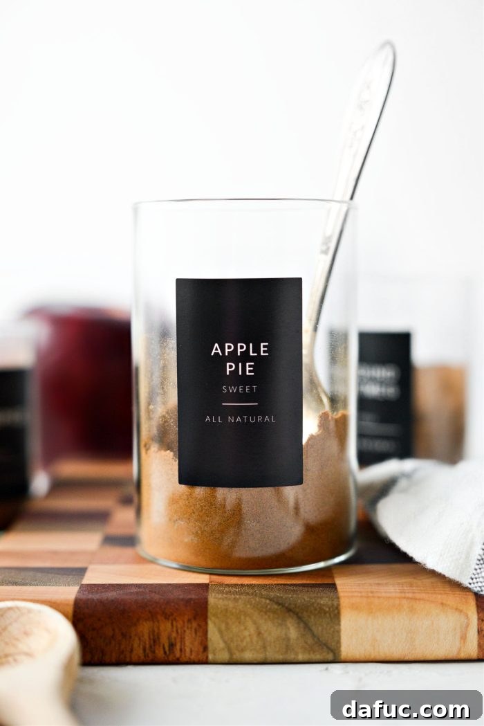 Handcrafted Apple Pie Spice Mix 9 Decorative image of Apple Pie Spice