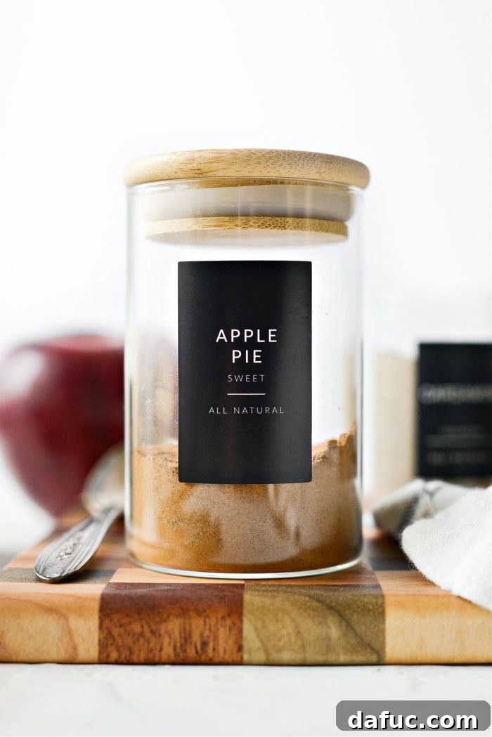 Handcrafted Apple Pie Spice Mix 10 Final shot of Homemade Apple Pie Spice