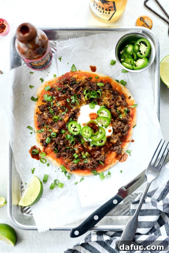 Fiestadas topped with green onions, cilantro, and Greek yogurt