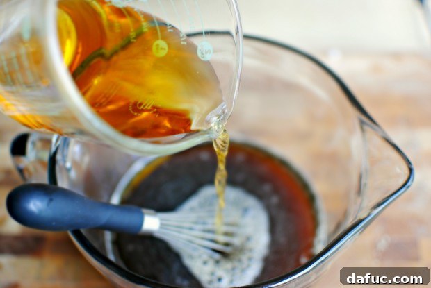 Adding apple cider vinegar