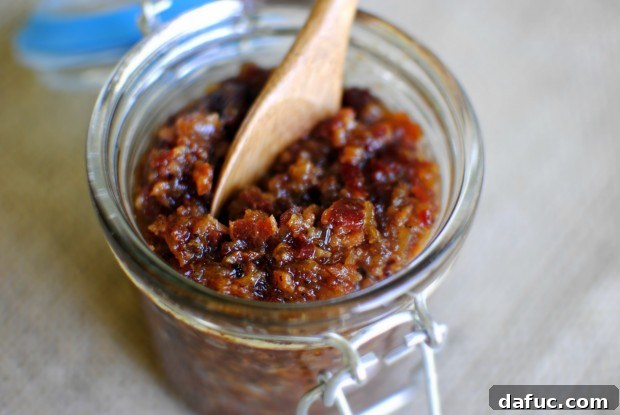 Finished Bacon Jam spread